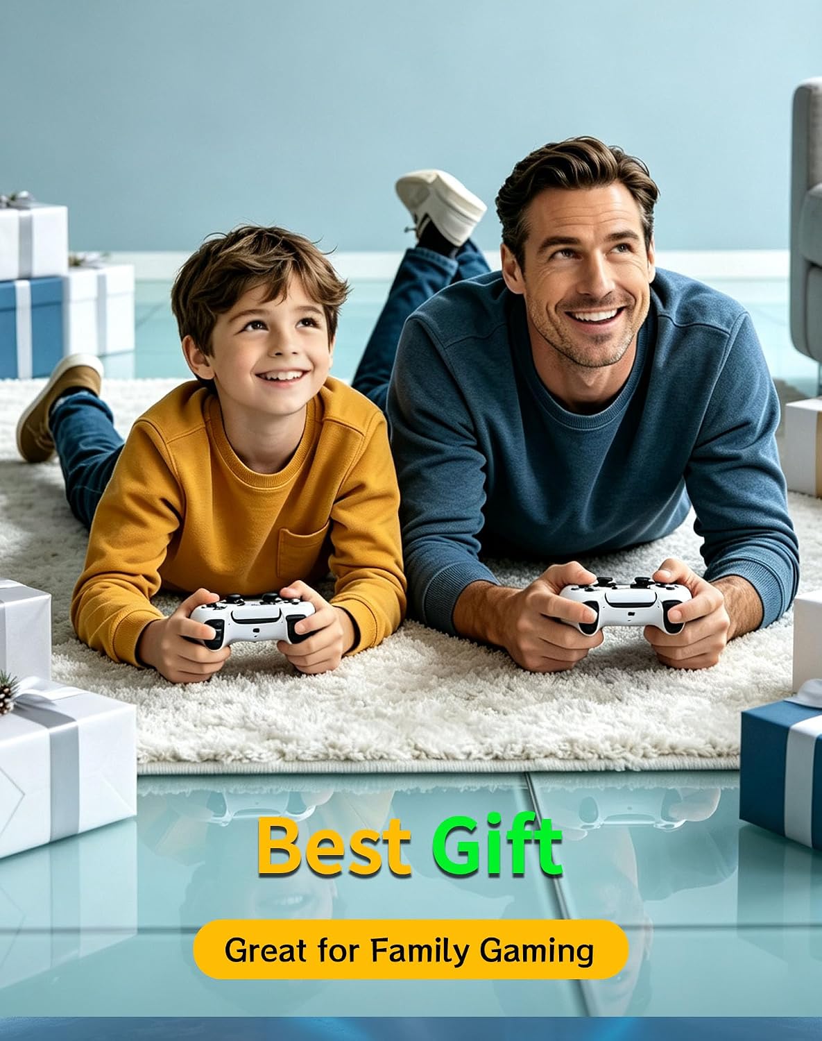 Retro Gaming Console, 4K HDMI TV Game Stick with 2 Wireless Controllers - Image 5